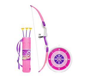 Kids Archery Bow and Arrow Toy Set with Target Outdoor Garden Fun Game,A2