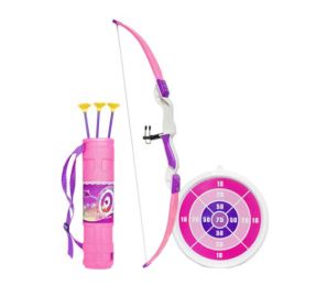 Kids Archery Bow and Arrow Toy Set with Target Outdoor Garden Fun Game,A2