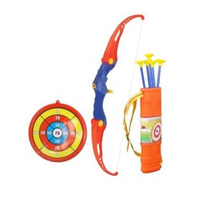 Kids Archery Bow and Arrow Toy Set with Target Outdoor Garden Fun Game,A3
