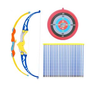 Archery Bow And Arrow Toy Set - Suction Cup Arrows,Target,and Quiver For Boys,B