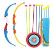 Archery Bow And Arrow Toy Set - Suction Cup Arrows,Target,and Quiver For Boys,E