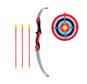 Action Hunting Series Toy Archery Bow & Arrow Set with Target and Accessories,B