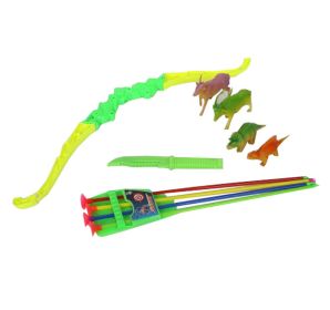Action Hunting Series Toy Archery Bow & Arrow Set with Animal and Accessories