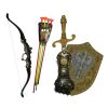 Sword Shield Combination Archery Shooting Set for Kids With 4 Targets-01