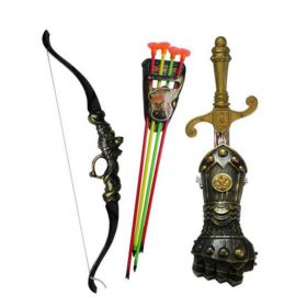 Sword Combination Archery Shooting Set for Kids With 4 Targets