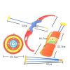 Toy Bow & Arrow Set with Suction Cup Arrows & Target Archery Quiver-01