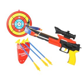 Toy Bow & Arrow Set with Suction Cup Arrows & Target Archery-01