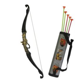 Kids Outdoor Archery Shooting Toy Bow & Arrow Set-01
