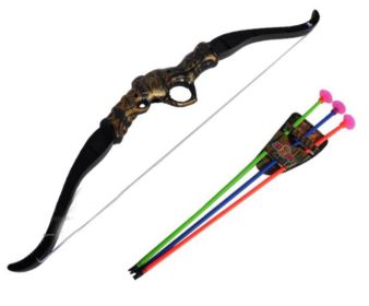 Kids Outdoor Archery Shooting Toy Bow & Arrow Set-02